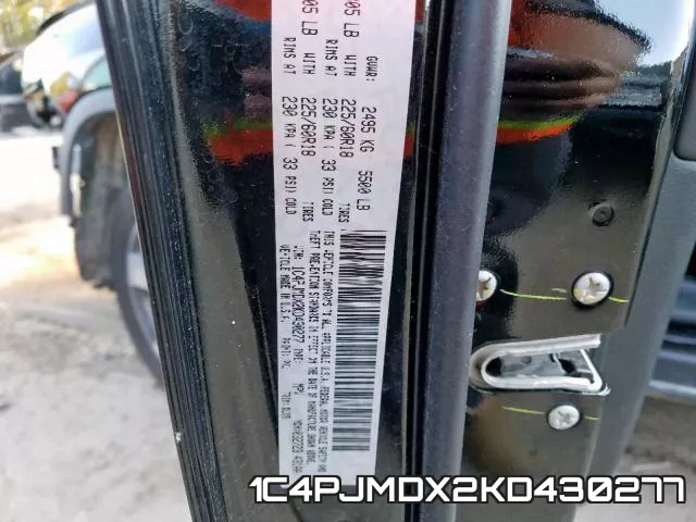 1C4PJMDX2KD430277 фото 2