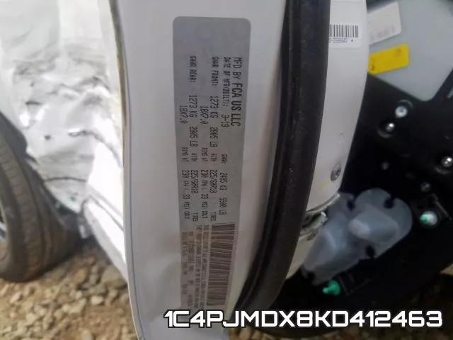 1C4PJMDX8KD412463 фото 2