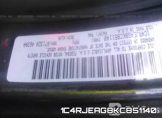1C4RJEAG8KC851140 фото 9