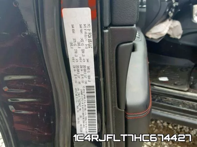 1C4RJFLT7HC674427 фото 2