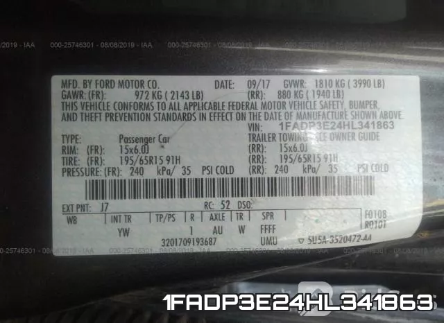 1FADP3E24HL341863 фото 10
