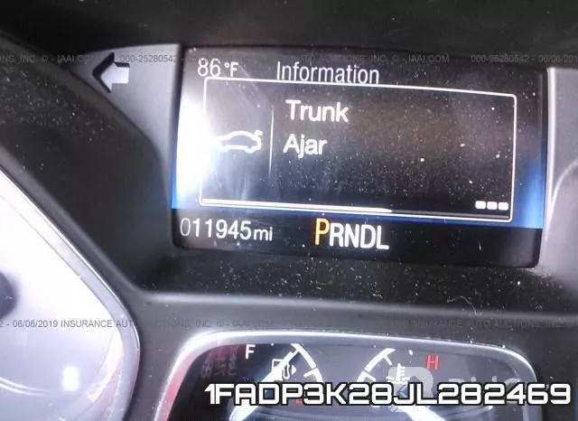 1FADP3K28JL282469 фото 8