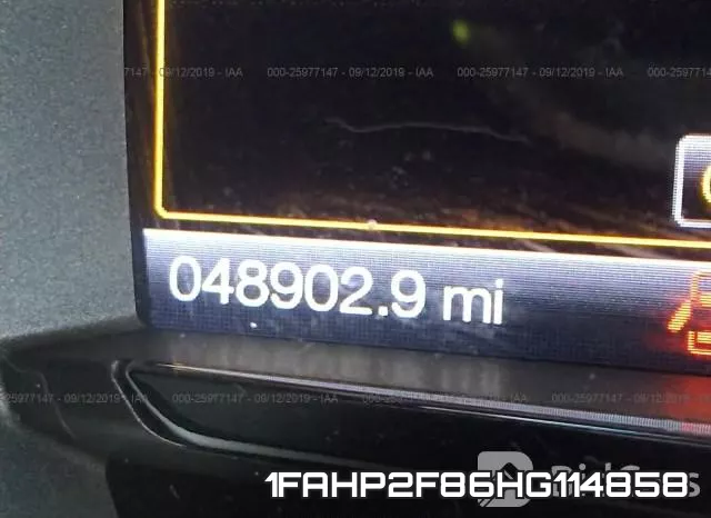 1FAHP2F86HG114858 фото 6