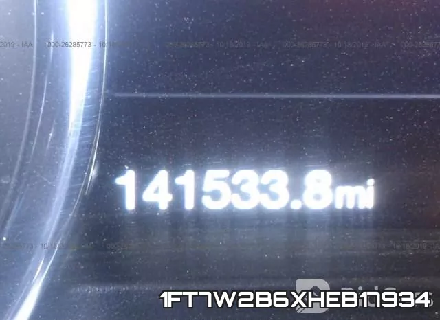 1FT7W2B6XHEB17934 фото 8