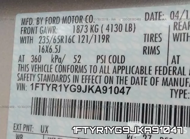 1FTYR1YG9JKA91047 фото 10