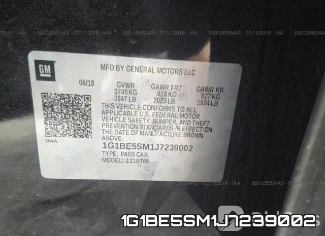 1G1BE5SM1J7239002 фото 10