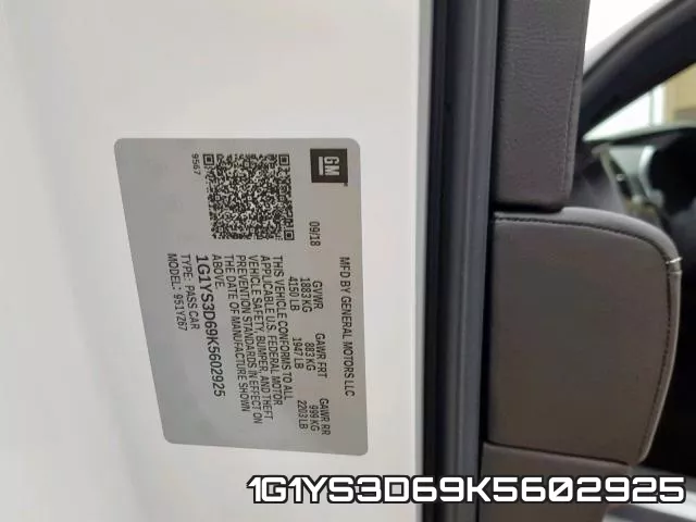 1G1YS3D69K5602925 фото 2
