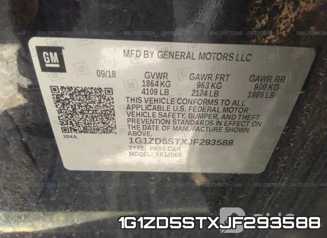 1G1ZD5STXJF293588 фото 10