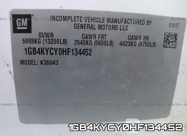 1GB4KYCY0HF134452 фото 9