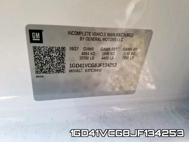 1GD41VCG8JF134253 фото 2