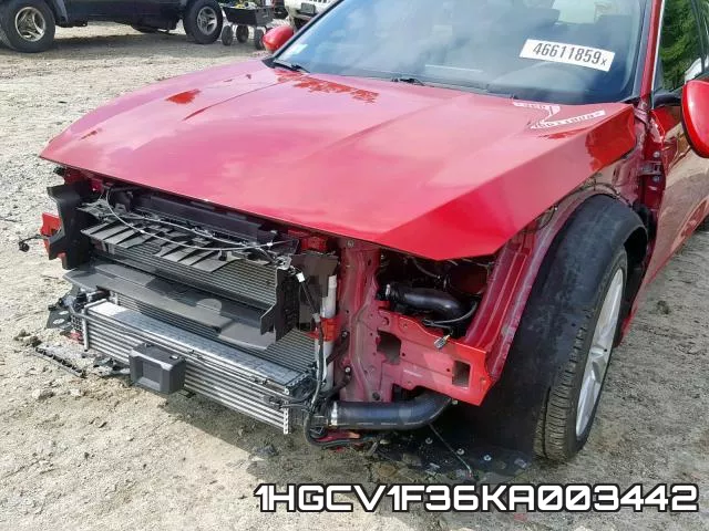 1HGCV1F36KA003442 фото 10