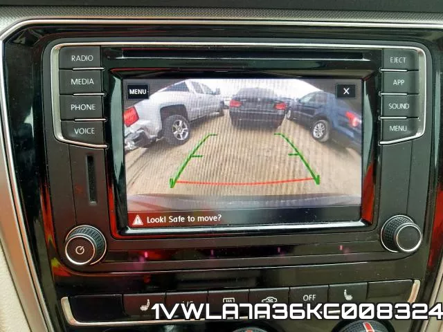 1VWLA7A36KC008324 фото 9