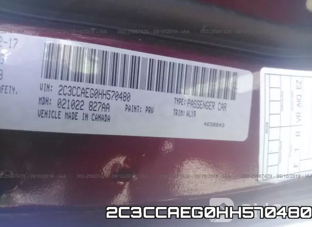 2C3CCAEG0HH570480 фото 8