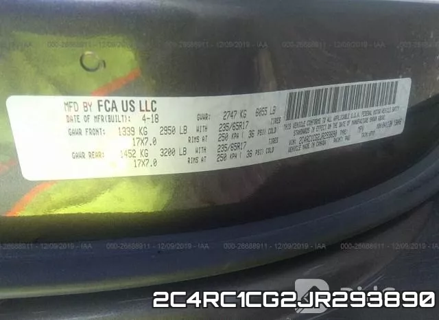2C4RC1CG2JR293890 фото 10