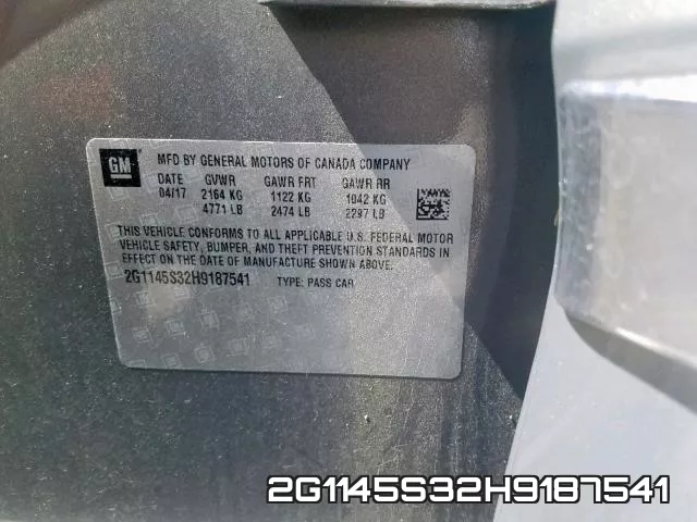 2G1145S32H9187541 фото 2