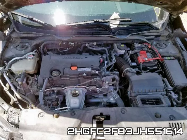 2HGFC2F83JH551614 фото 8