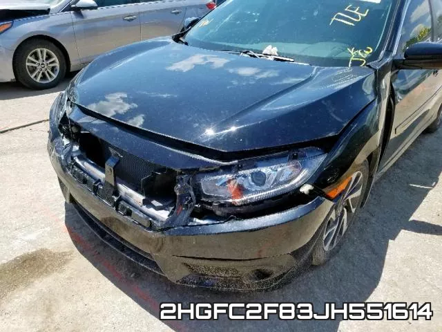 2HGFC2F83JH551614 фото 9