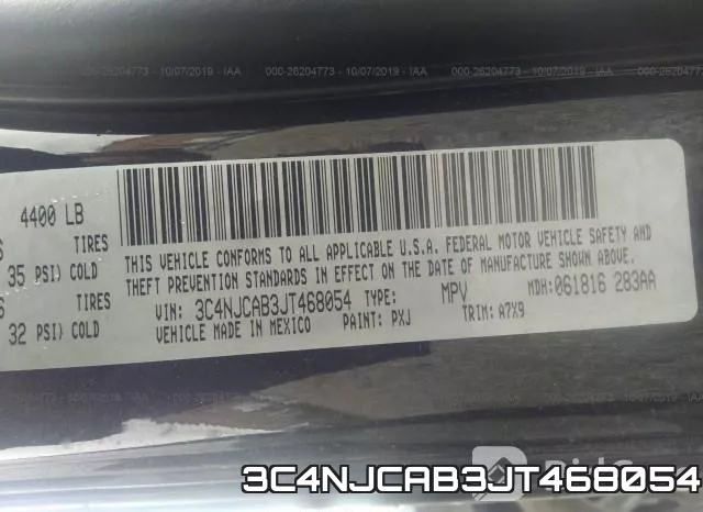 3C4NJCAB3JT468054 фото 10