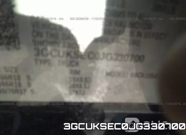 3GCUKSEC0JG330700 фото 10