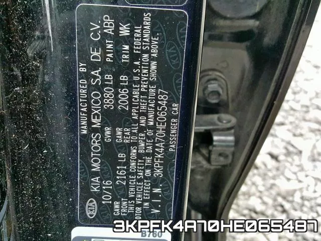 3KPFK4A70HE065487 фото 2