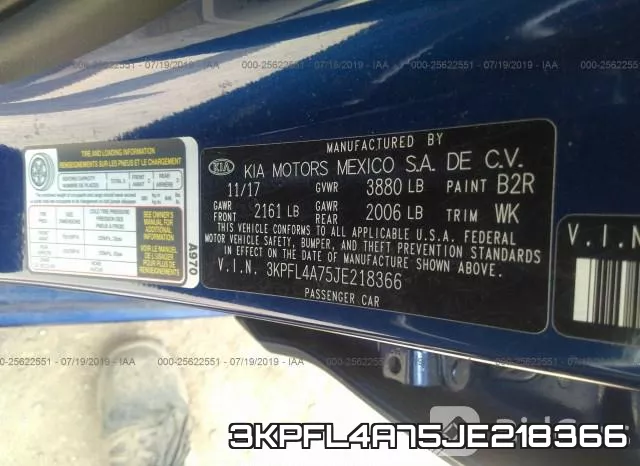 3KPFL4A75JE218366 фото 10