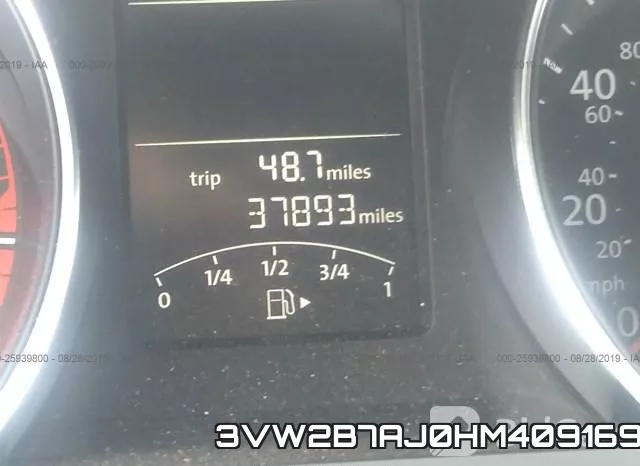 3VW2B7AJ0HM409169 фото 8