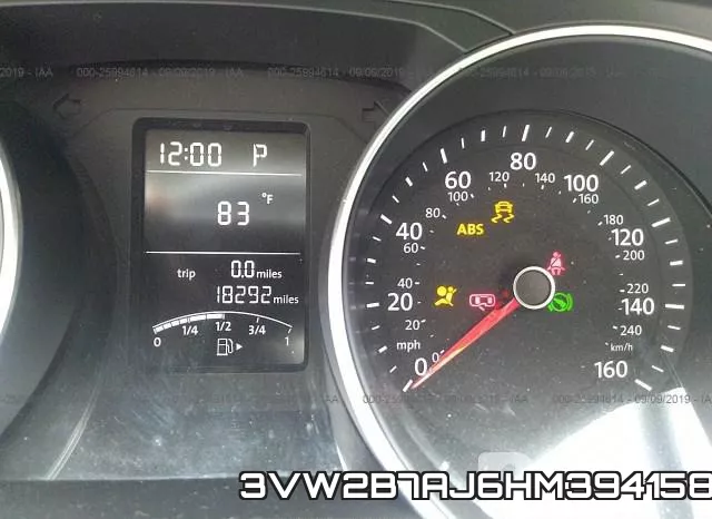 3VW2B7AJ6HM394158 фото 7
