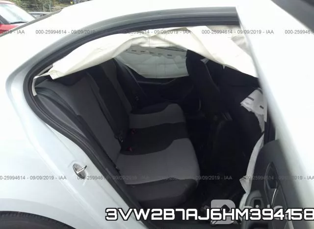 3VW2B7AJ6HM394158 фото 8