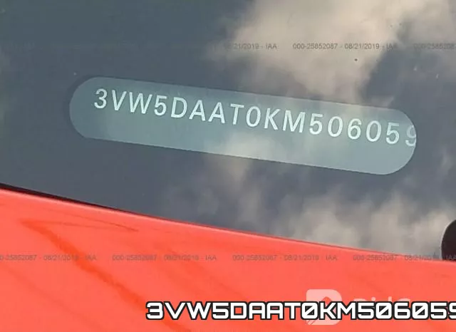 3VW5DAAT0KM506059 фото 10