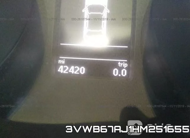 3VWB67AJ1HM251655 фото 8