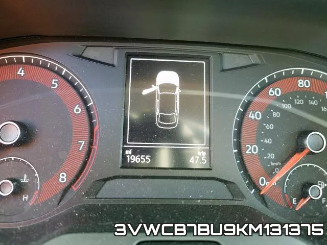 3VWCB7BU9KM131375 фото 9