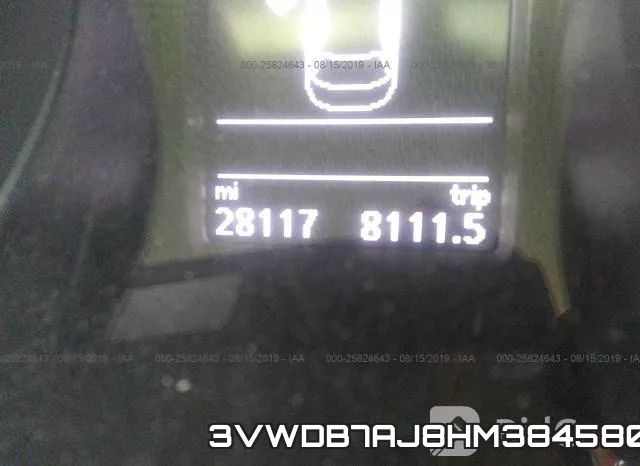 3VWDB7AJ8HM384580 фото 8