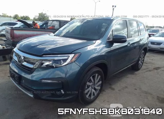 5FNYF5H38KB031840 фото 3