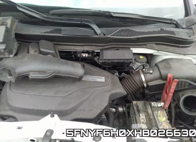 5FNYF6H0XHB026630 фото 2