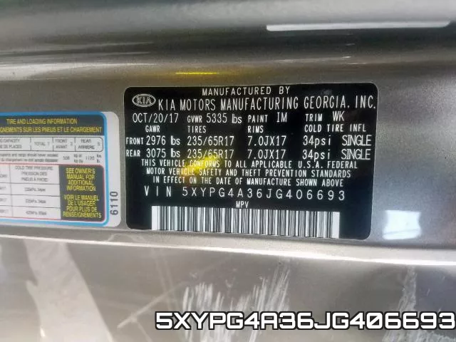 5XYPG4A36JG406693 фото 2