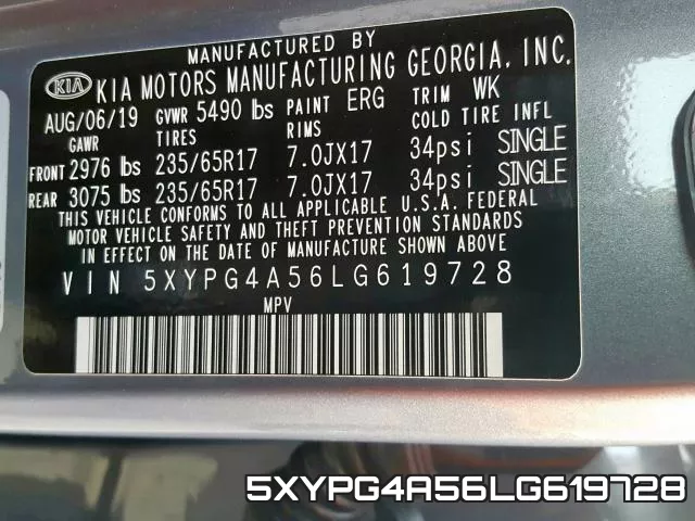 5XYPG4A56LG619728 фото 2