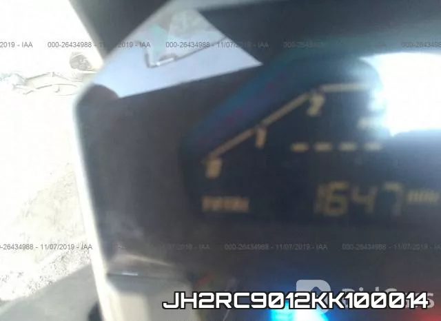 JH2RC9012KK100014 фото 8