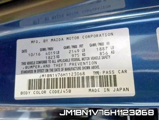 JM1BN1V76H1123068 фото 2