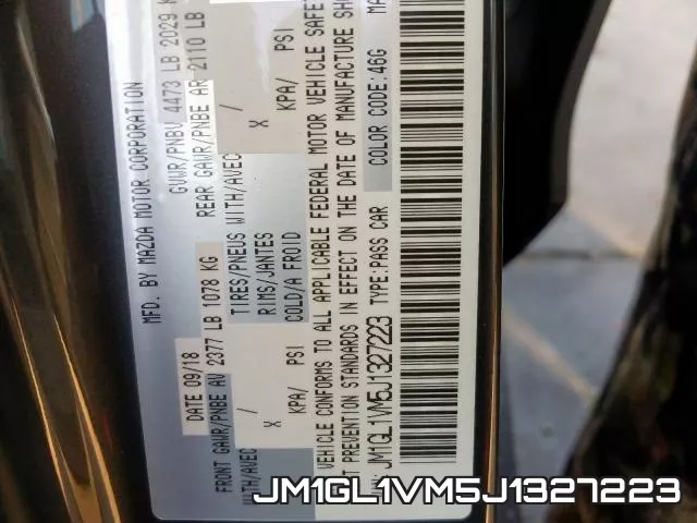 JM1GL1VM5J1327223 фото 2