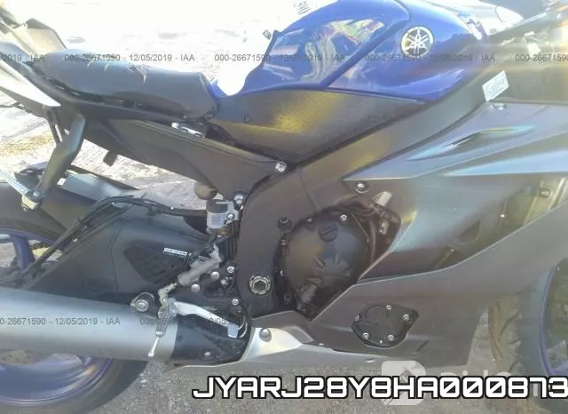 JYARJ28Y8HA000873 фото 9