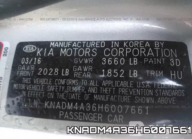 KNADM4A36H6007661 фото 10