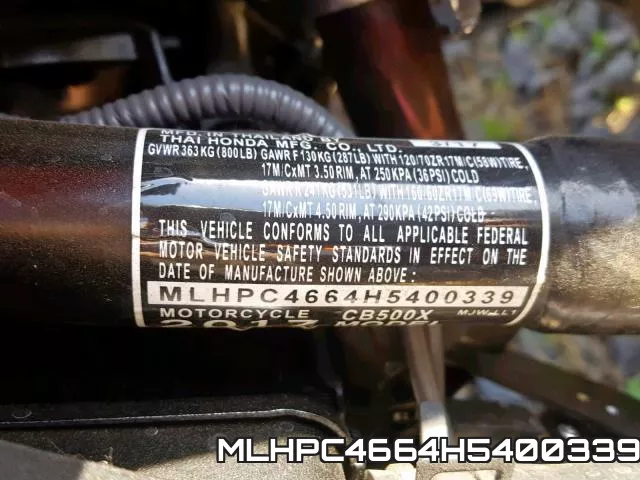 MLHPC4664H5400339 фото 2