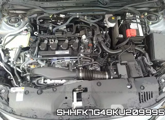 SHHFK7G48KU209995 фото 2