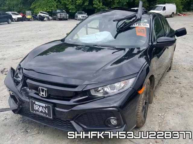 SHHFK7H53JU228377 фото 3