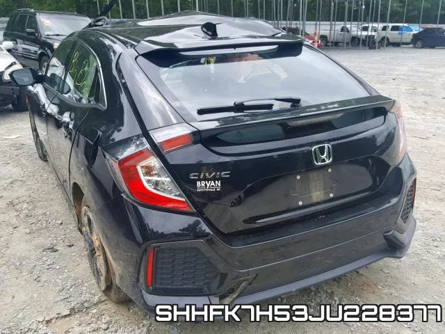 SHHFK7H53JU228377 фото 4