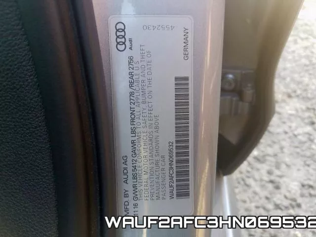 WAUF2AFC3HN069532 фото 2