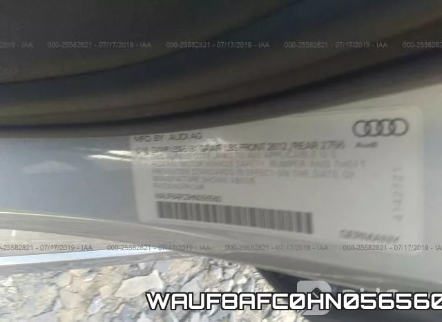 WAUF8AFC0HN056560 фото 9