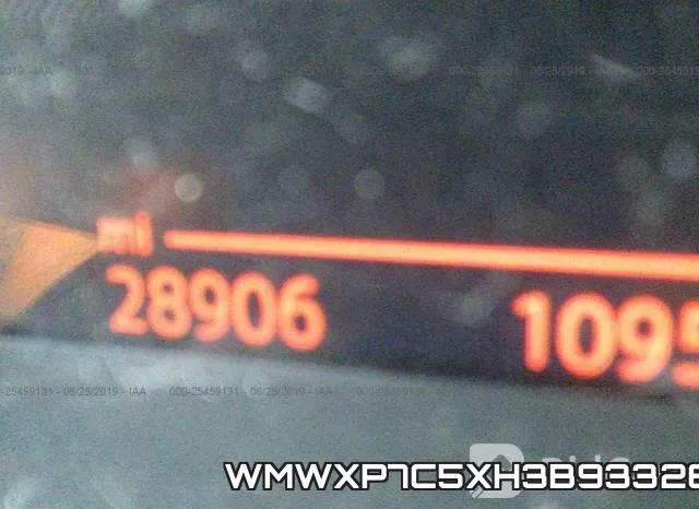 WMWXP7C5XH3B93326 фото 8