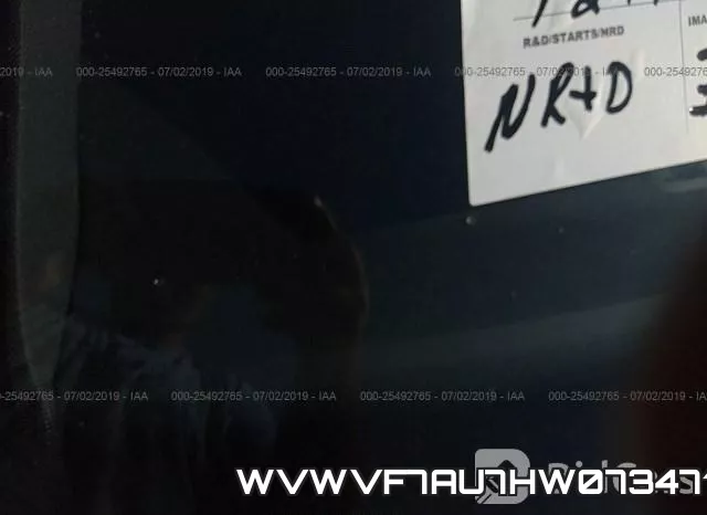 WVWVF7AU7HW073471 фото 8