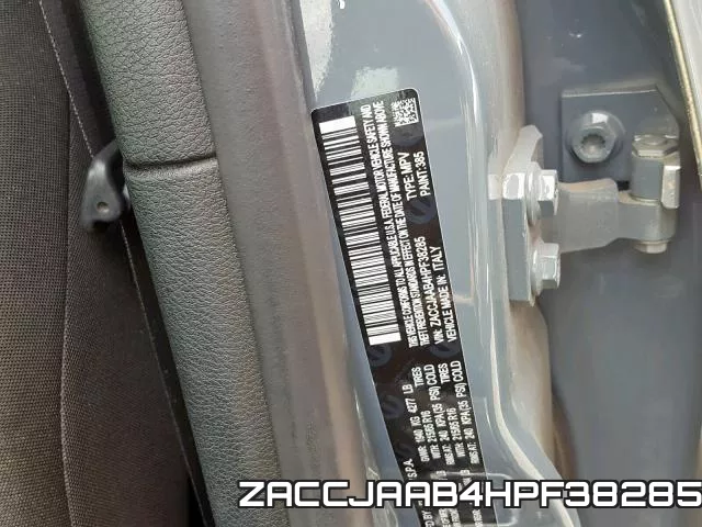 ZACCJAAB4HPF38285 фото 2